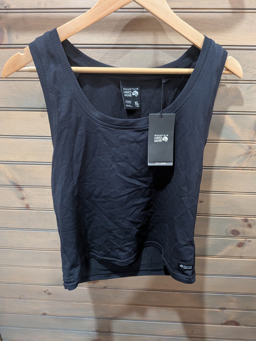 Mountain Hardwear Women's Black Ribbed Tank